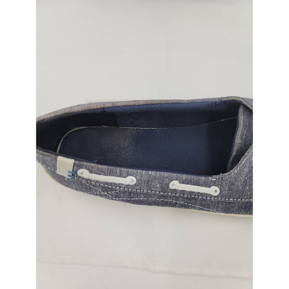 Dr Scholls Driving Loafer Boat Denim shoes 8.5 - Picture 7 of 8
